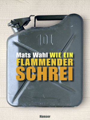 cover image of Wie ein flammender Schrei